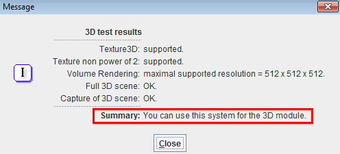 Acceptance Test Results