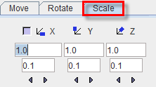 Reslicing Scaling Pane