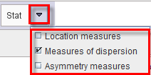 RCommandToolbarStatLIst